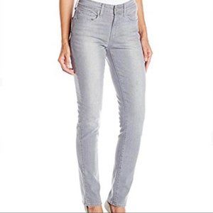 Levi's Mid-Rise Gray Skinny Jeans Size 28
